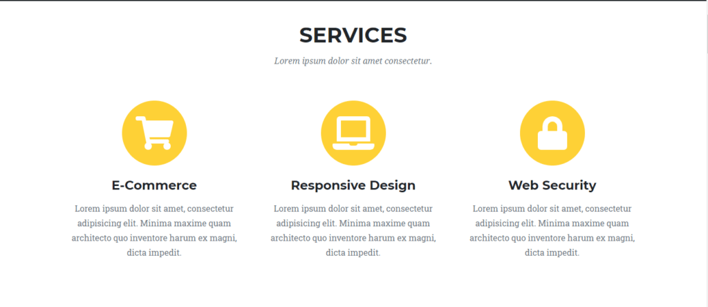 Services Section