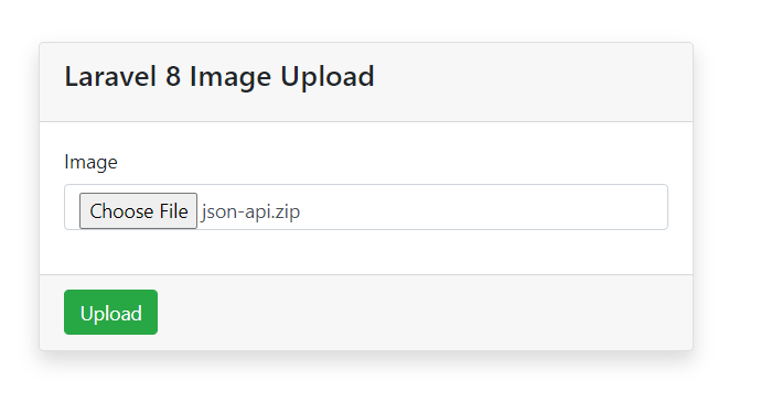Laravel 8 Image Upload