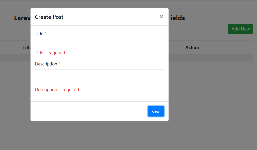 Form Validation using jQuery