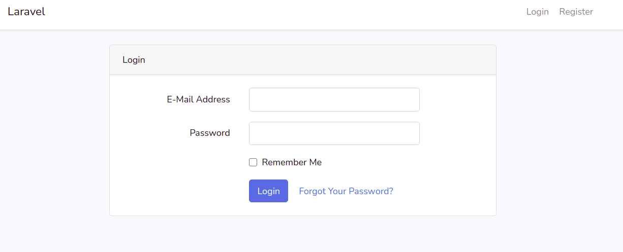 How To Create User Authentication In Laravel 8 Using UI Auth Package