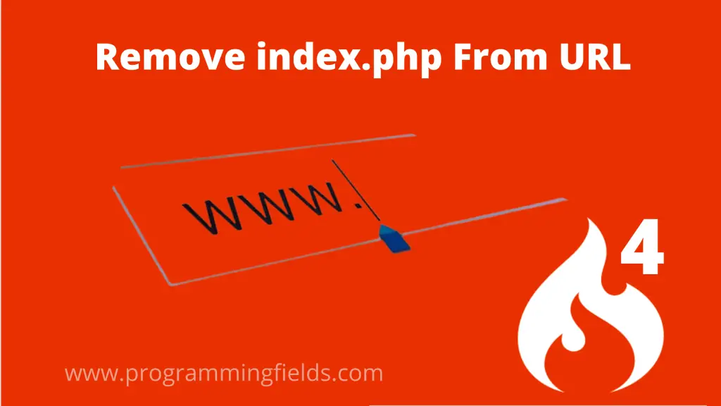 How to Remove index.php From URL in CodeIgniter 4