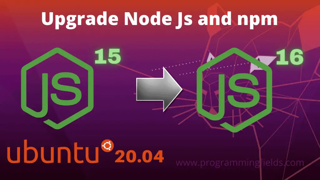 Как узнать версию node js ubuntu