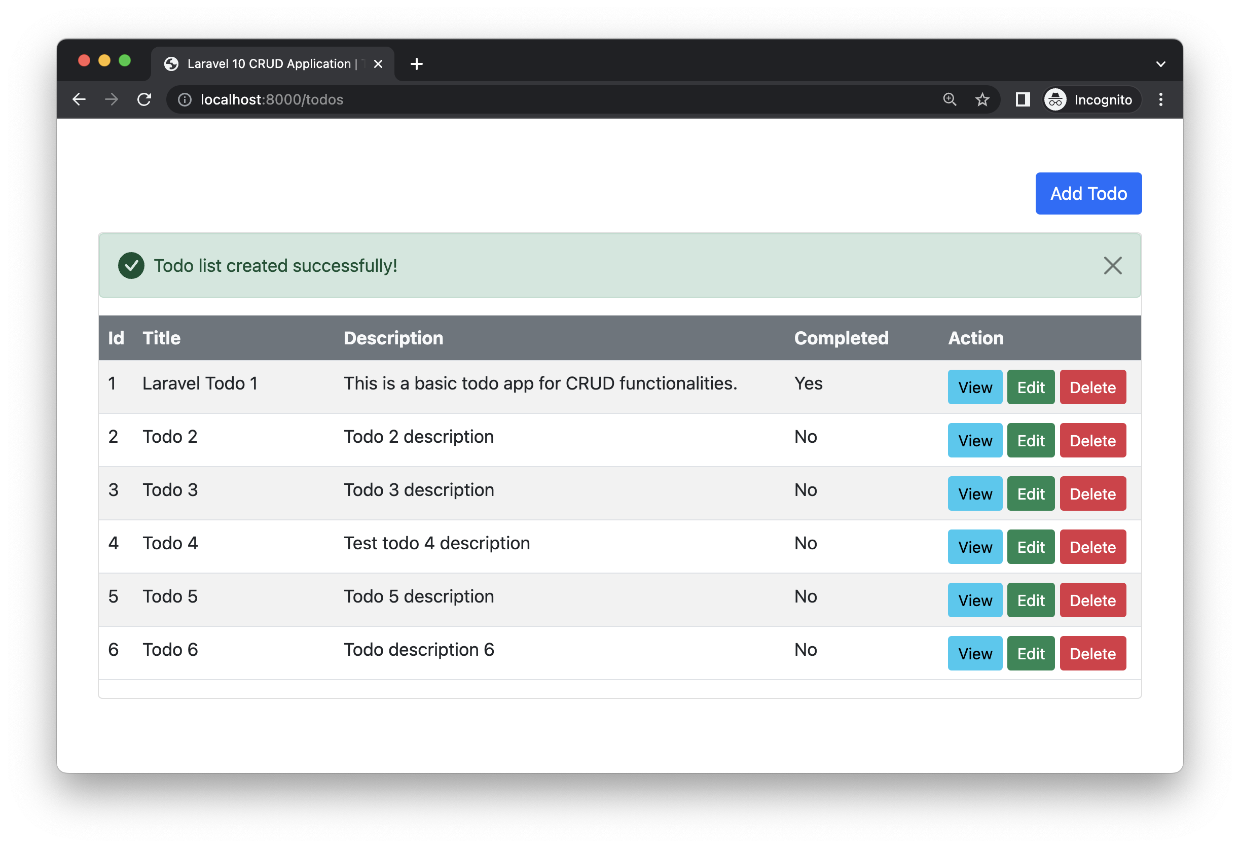 How To Create A CRUD Application In Laravel 10 For Beginners