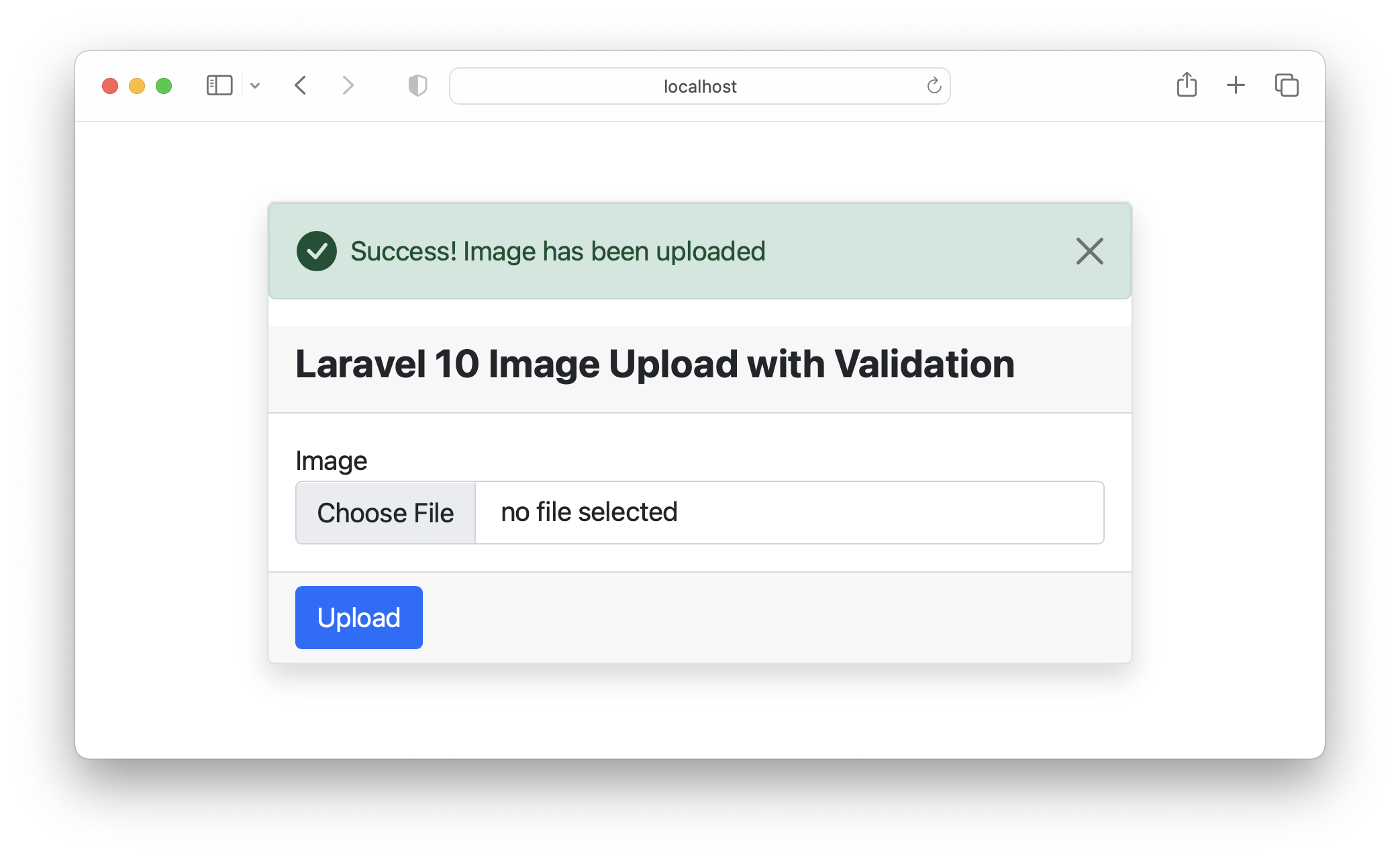 How To Upload Image In Laravel 10 With Validation In Easy Steps